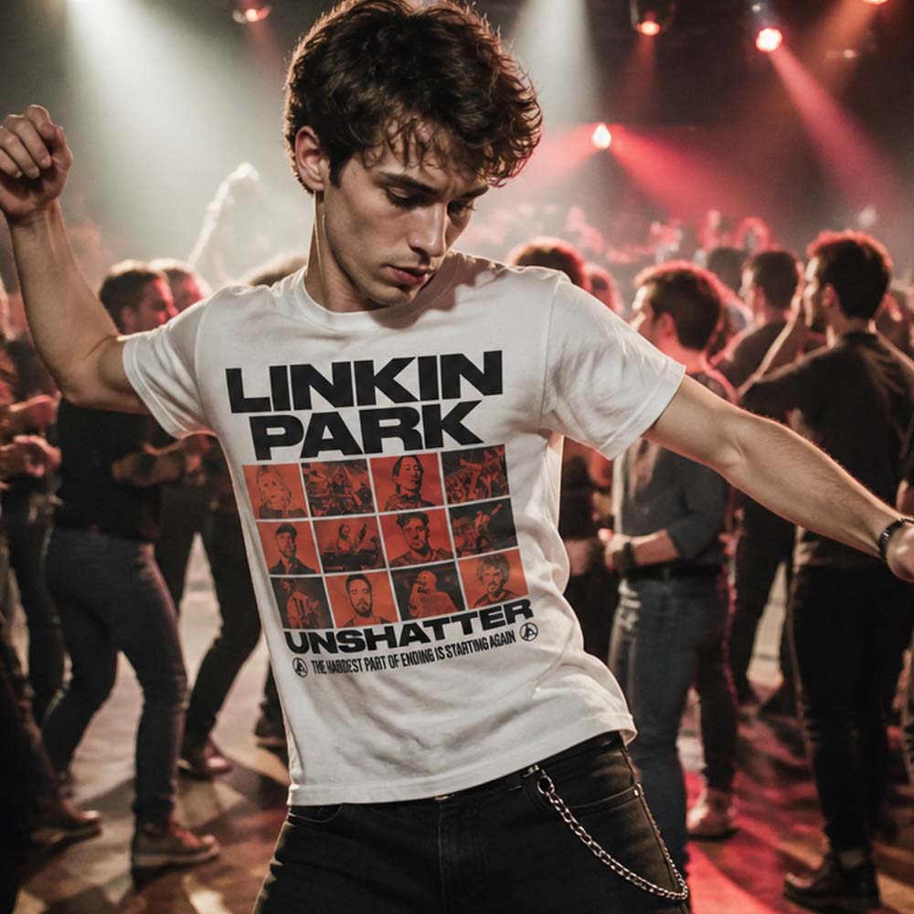 
                  
                    LINKIN PARK リンキンパーク (Unshatter 公開記念 ) - Unshatter Box Photos / Tシャツ / メンズ
                  
                