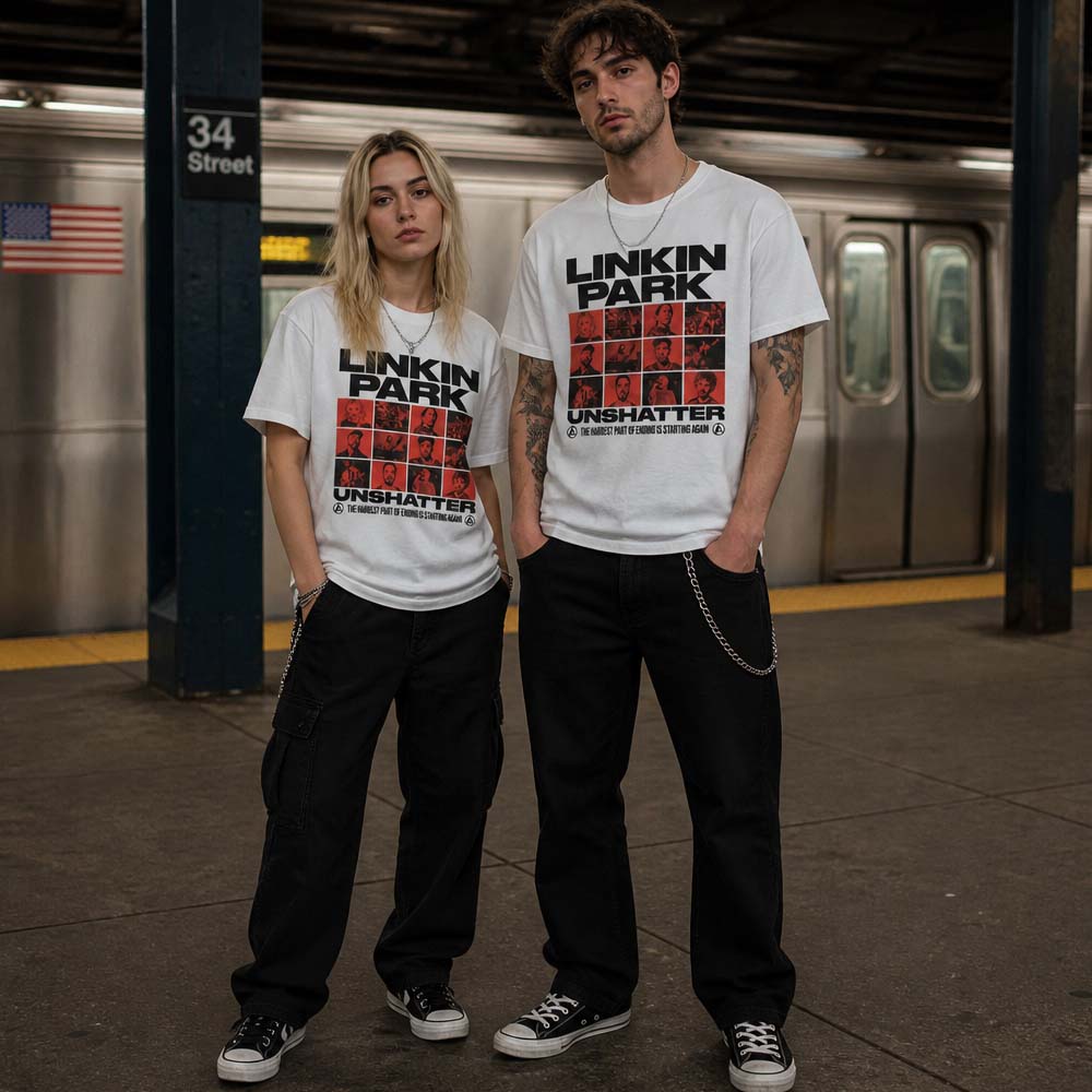 
                  
                    LINKIN PARK リンキンパーク (Unshatter 公開記念 ) - Unshatter Box Photos / Tシャツ / メンズ
                  
                