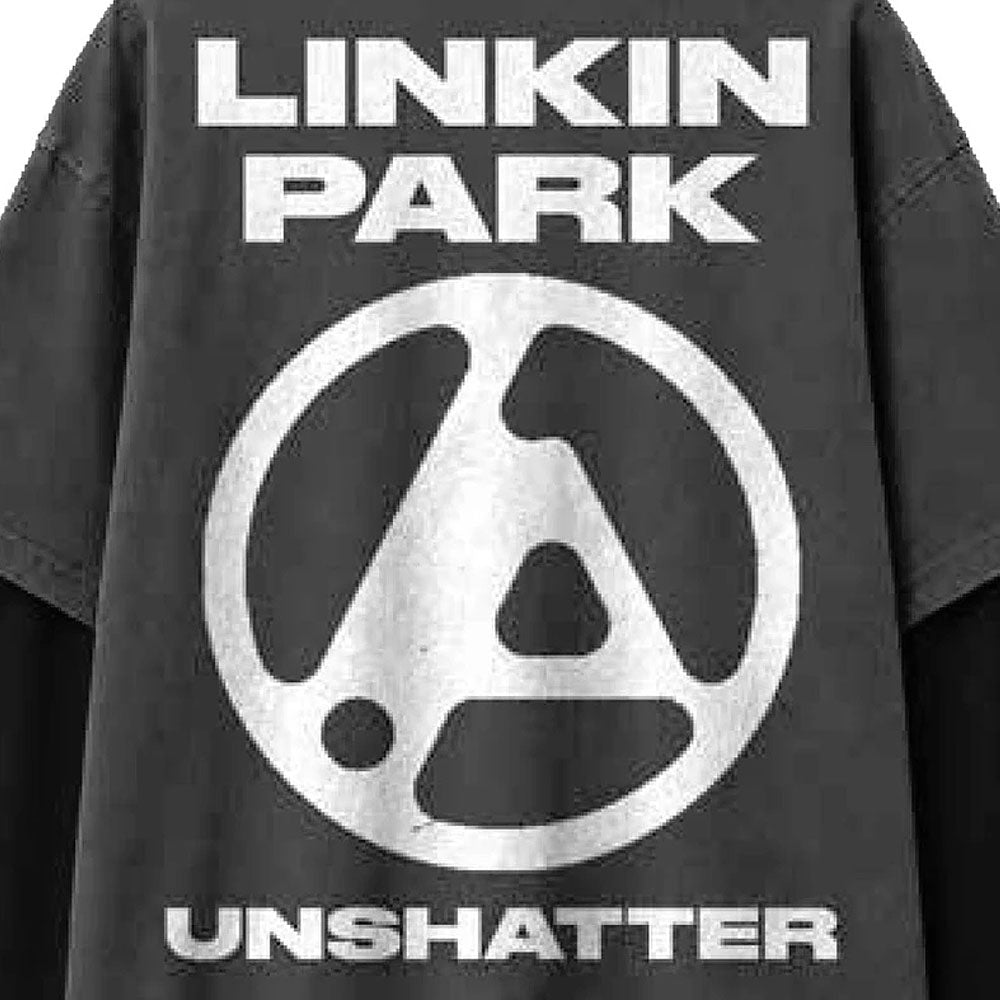 
                  
                    LINKIN PARK リンキンパーク (Unshatter 公開記念 ) - Unshatter / スリーブ&バックプリントあり / 長袖 / レイヤード / Tシャツ / メンズ
                  
                