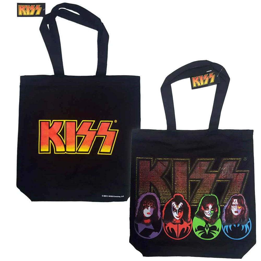 
                  
                    KISS - Faces & Logo / バックプリントあり
                  
                