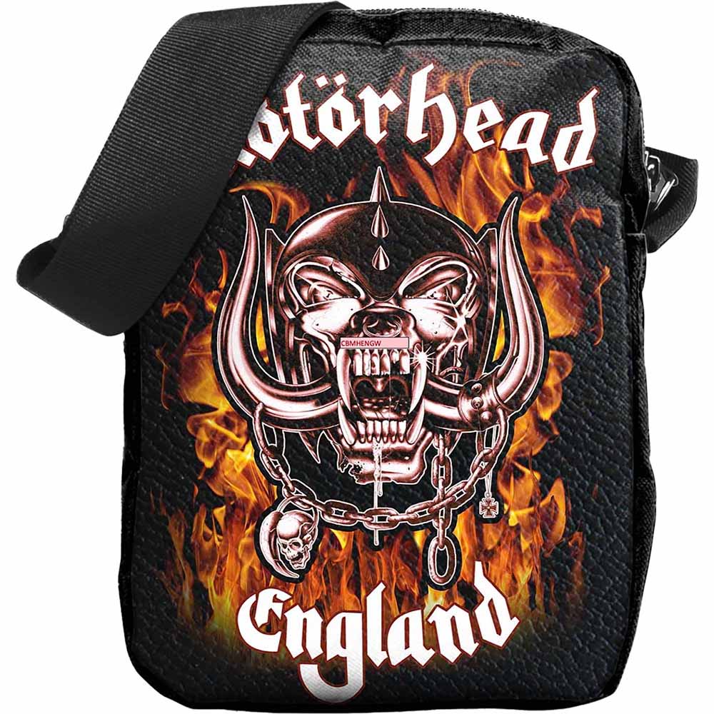 
                  
                    MOTORHEAD - England Fire / クロスボディバッグ
                  
                