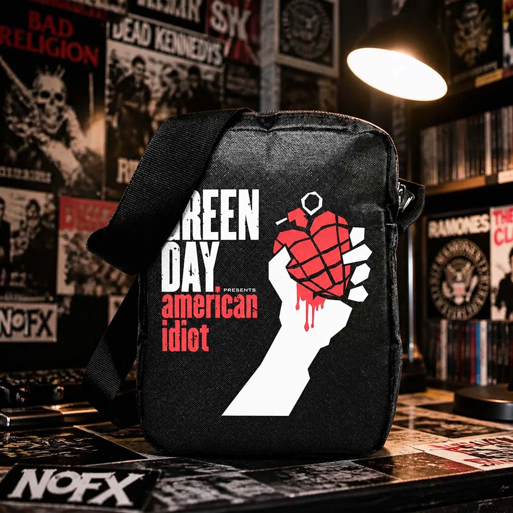 
                  
                    GREEN DAY グリーンデイ (来日 30周年 ) - American Idiot / クロスボディバッグ / ショルダーバッグ
                  
                