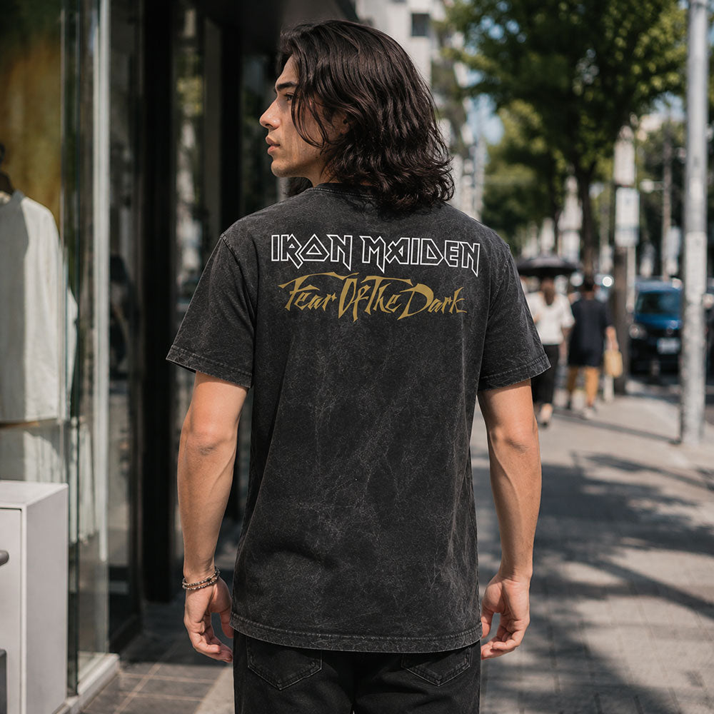 
                  
                    【予約商品】 IRON MAIDEN アイアンメイデン (11月 来日 記念 ) - Fear of the Dark / レックス・マジック・デイ・ブラック仕様プレミアム / 限定生産 / バックプリントあり / Tシャツ / メンズ
                  
                