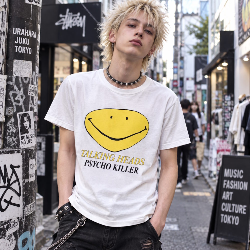 
                  
                    TALKING HEADS トーキングヘッズ - Psycho Killer / Tシャツ / メンズ
                  
                