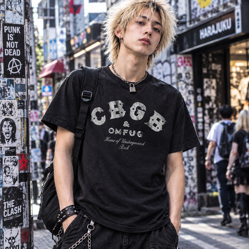 
                  
                    CBGB シービージービー - Classic Logo / Tシャツ / メンズ
                  
                