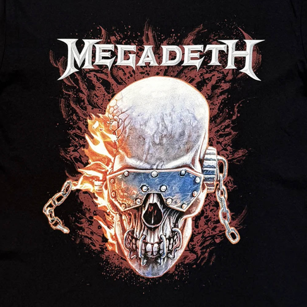 
                  
                    MEGADETH メガデス (2027年 2月 来日 ) - Vic & Flames / Tシャツ / メンズ
                  
                