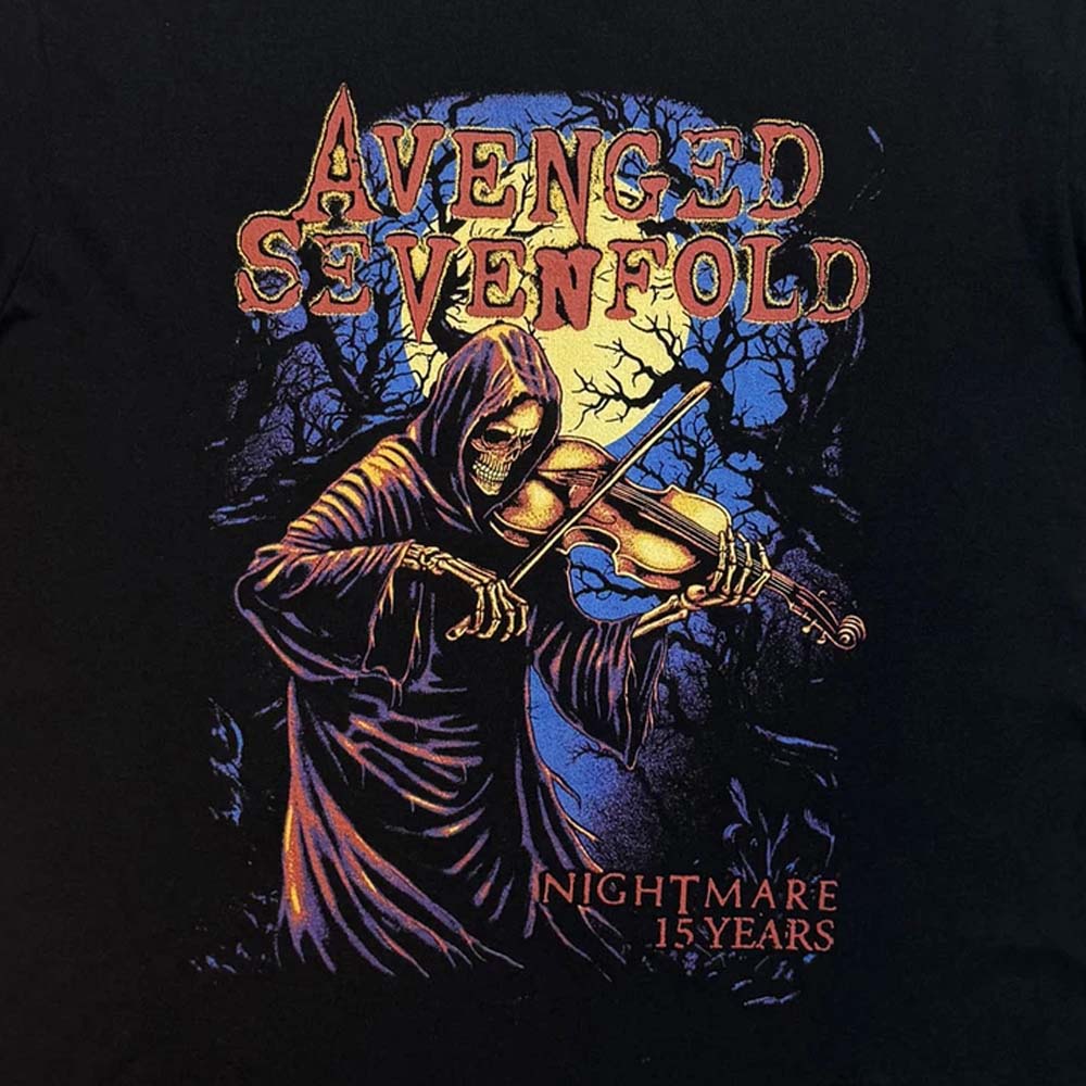 
                  
                    AVENGED SEVENFOLD アヴェンジドセヴンフォールド (9月 来日 ) - Nightmare 15 Years / Tシャツ / メンズ
                  
                