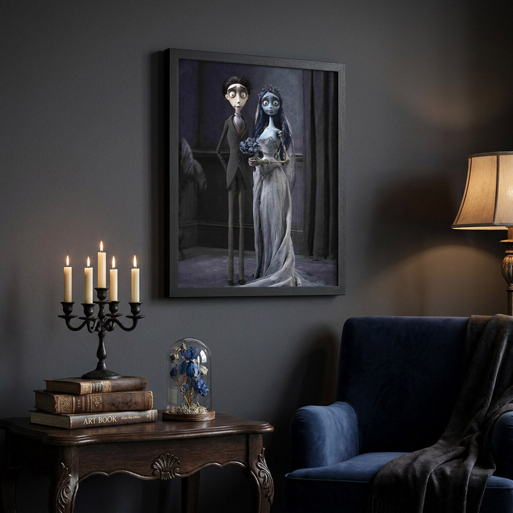 
                  
                    CORPSE BRIDE コープスブライド - EMILY & VICTOR PORTRAIT / インテリア額
                  
                
