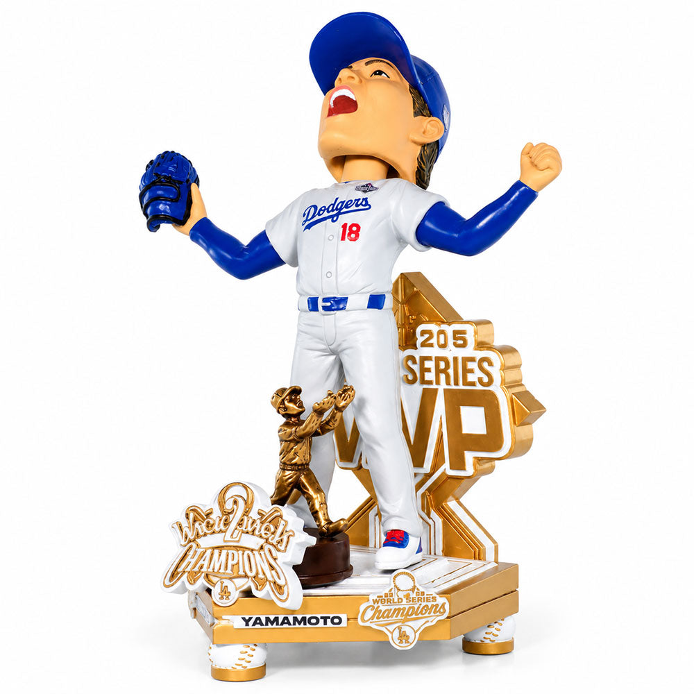 
                  
                    YOSHINOBU YAMAMOTO 山本由伸 - MLB公式 2025 ワールドシリーズMVP記念 Victory Roar（世界一の雄叫び）ボブルヘッド【日本独自仕様｜限定2,160体｜シークレット・ゴールド144体】 / フィギュア・人形
                  
                