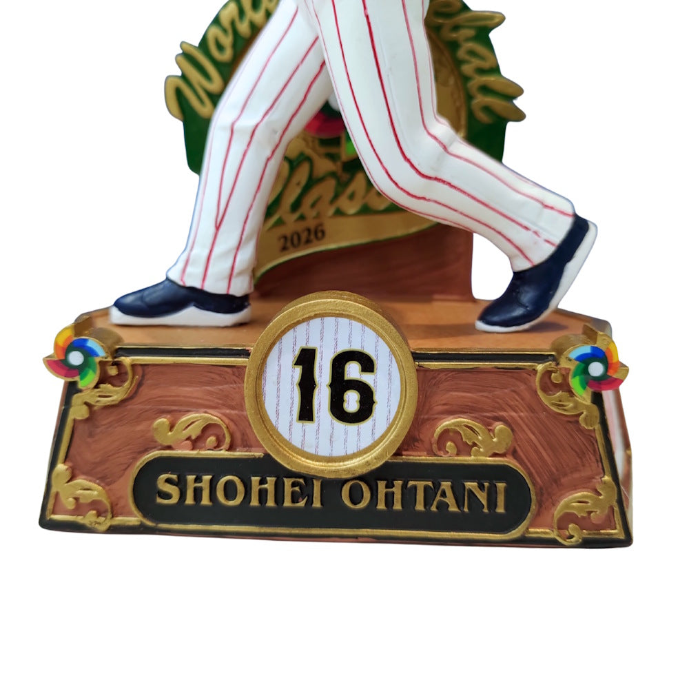 
                  
                    WORLD BASEBALL CLASSIC ワールドベースボールクラシック - 初の公式ボブルヘッド 【日本独自仕様 | 限定2000体】 SHOHEI OHTANI ： SAMURAI SPIRIT 2026 / フィギュア・人形
                  
                