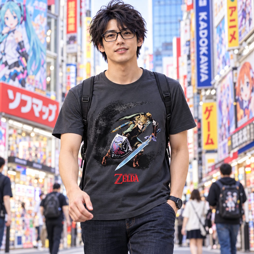 
                  
                    THE LEGEND OF ZELDA ゼルダの伝説 (40周年 ) - Hyrule Warrior / Tシャツ / メンズ
                  
                