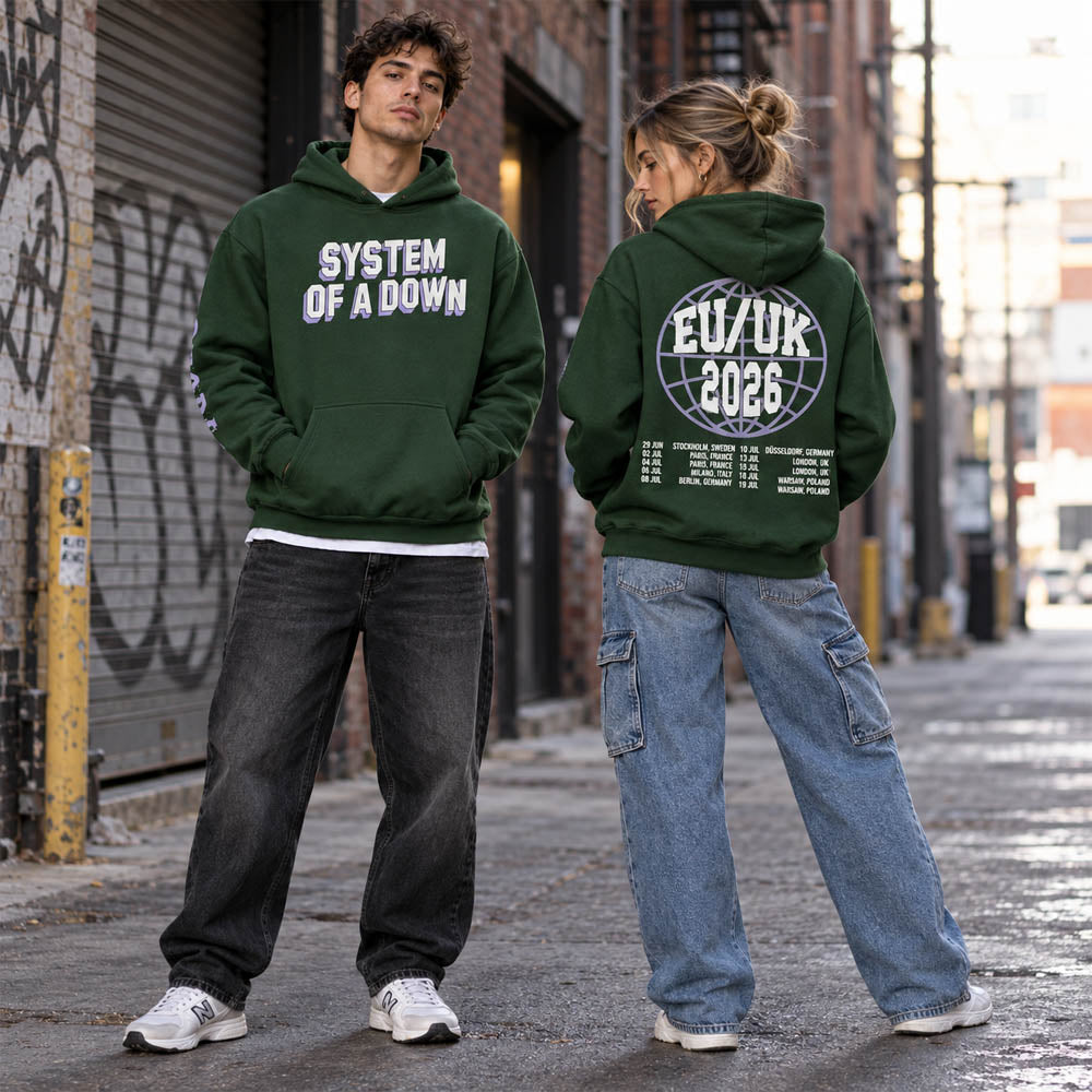
                  
                    【予約商品】 SYSTEM OF A DOWN システムオブアダウン - Hollywood Logo Tour '26 / スリーブ&バックプリントあり / ツアー会場限定 / パーカー・スウェット / メンズ
                  
                