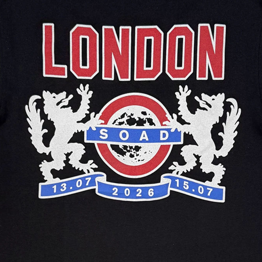 
                  
                    【予約商品】 SYSTEM OF A DOWN システムオブアダウン - London Event Tour '26 / バックプリントあり / ツアー会場限定 / Tシャツ / メンズ
                  
                