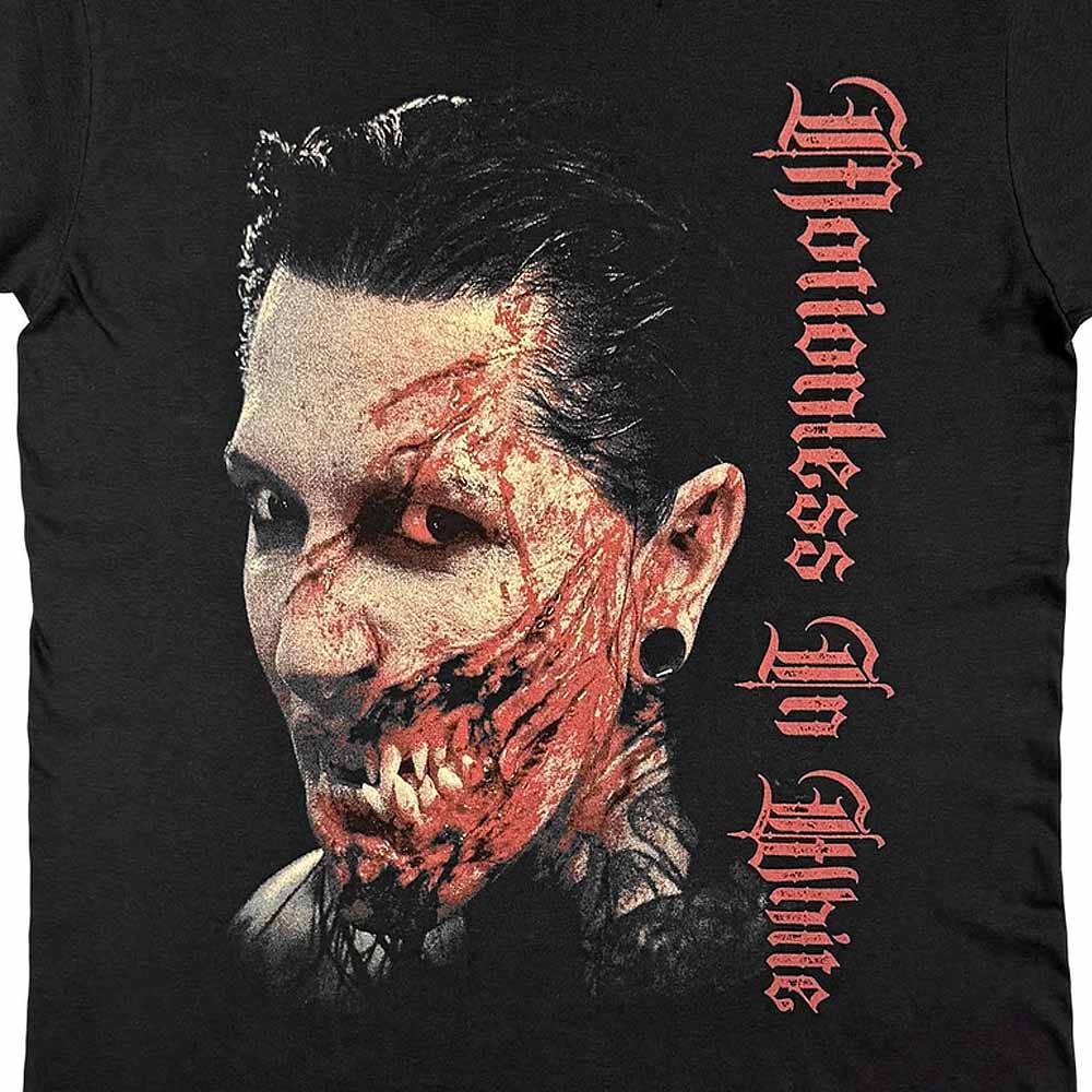 
                  
                    MOTIONLESS IN WHITE モーションレスインホワイト - Decades / バックプリントあり / Tシャツ / メンズ
                  
                