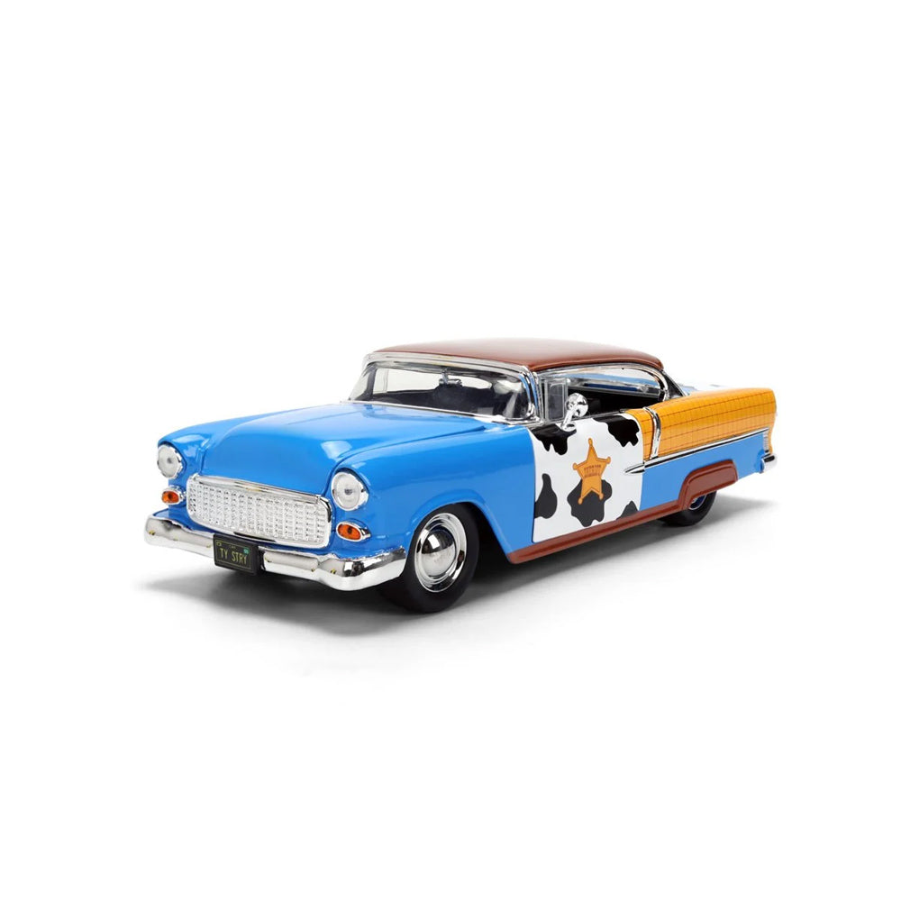 
                  
                    【予約商品】 TOY STORY トイ・ストーリー - Woody & 1955 Chevrolet Bel Air 1:24 Scale Die-Cast Metal Vehicle with Woody Figure / フィギュア・人形
                  
                