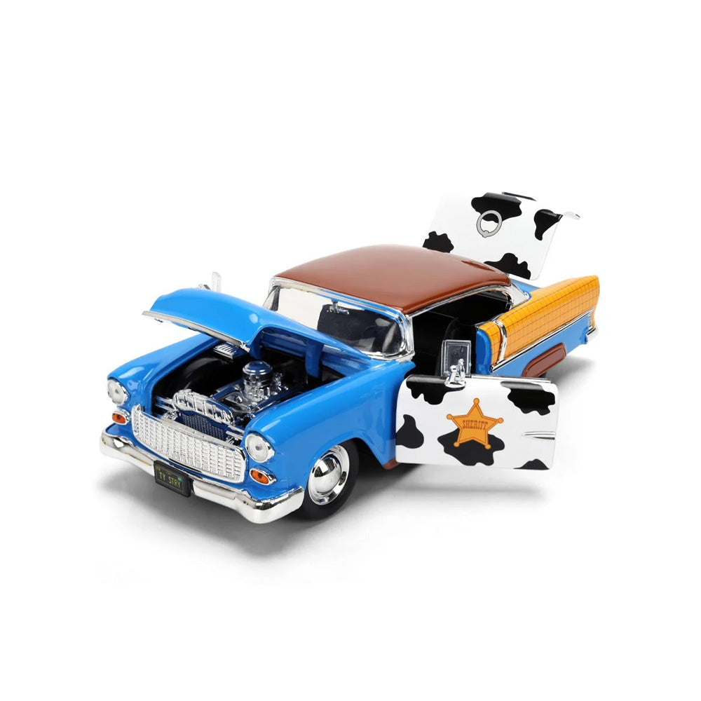 
                  
                    【予約商品】 TOY STORY トイ・ストーリー - Woody & 1955 Chevrolet Bel Air 1:24 Scale Die-Cast Metal Vehicle with Woody Figure / フィギュア・人形
                  
                