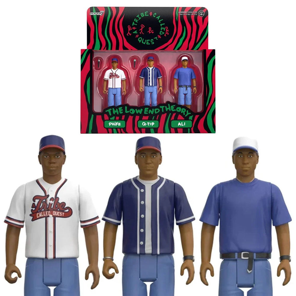 
                  
                    A TRIBE CALLED QUEST - The Low End Theory ReAction Figures 3-Pack
                  
                