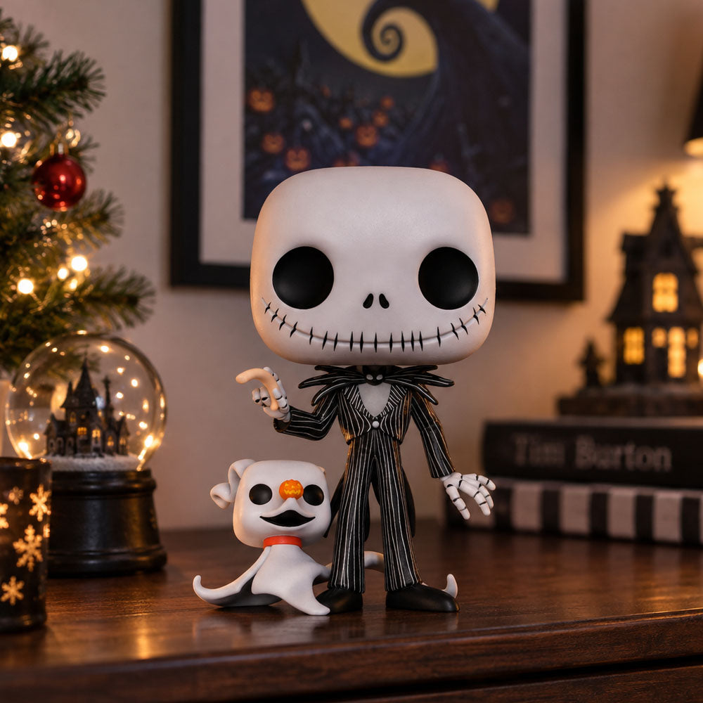 
                  
                    【予約商品】 NIGHTMARE BEFORE CHRISTMAS ナイトメアー・ビフォア・クリスマス - Jack Skellington with Zero 10-Inch Funko Pop! Vinyl Figure / フィギュア・人形
                  
                