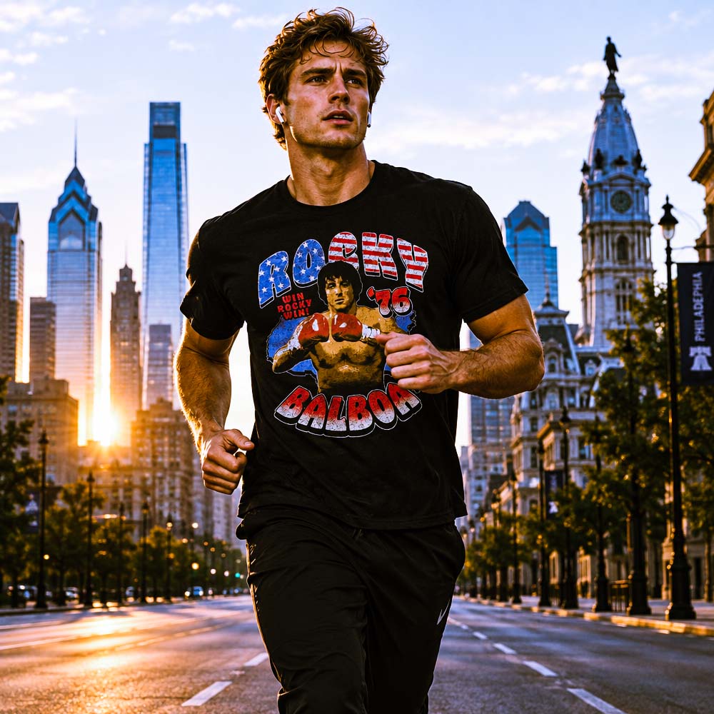 
                  
                    【予約商品】 ROCKY ロッキー (公開 50周年 ) - Americana '76 / Tシャツ / メンズ
                  
                