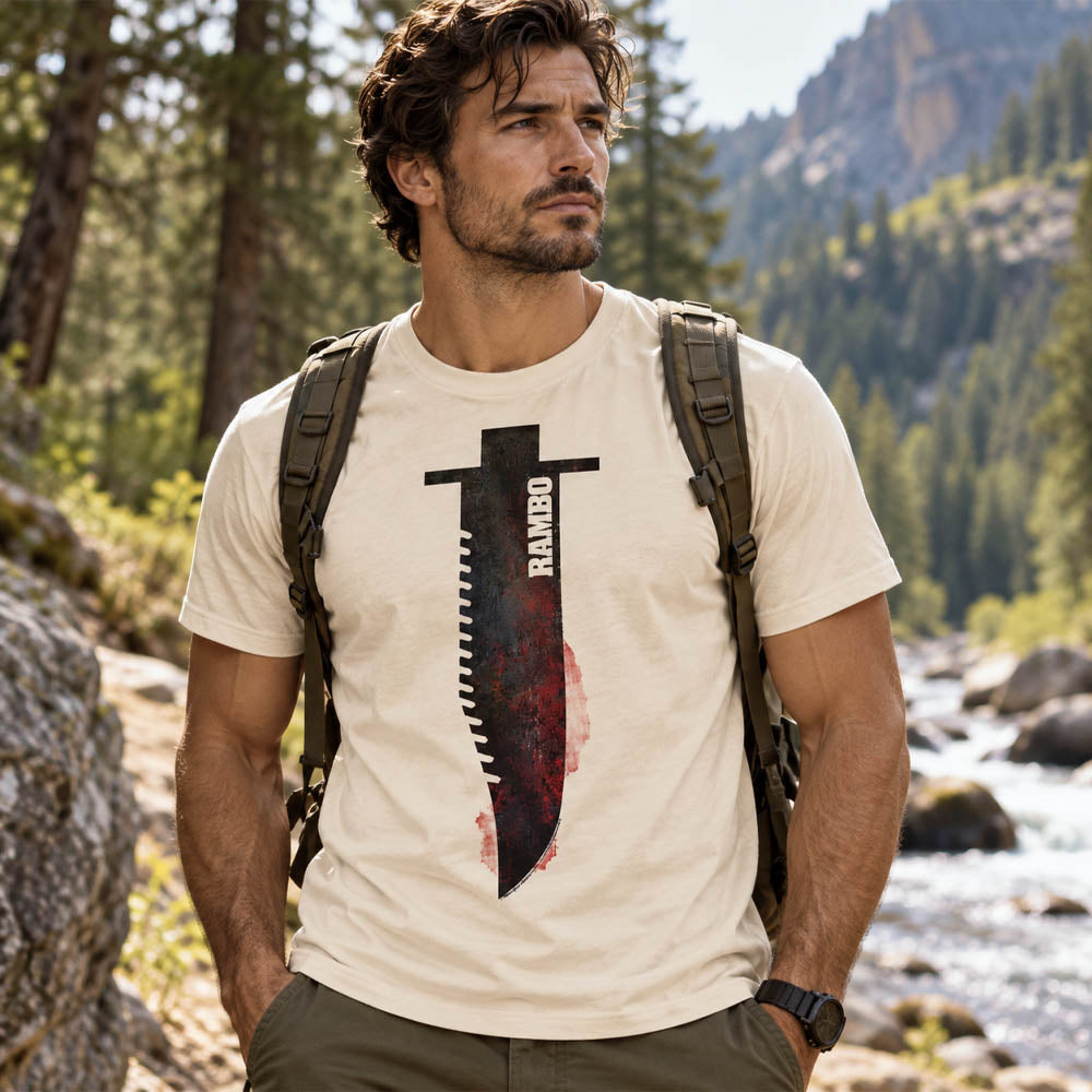
                  
                    【予約商品】 RAMBO ランボー - THE KNIFE / Tシャツ / メンズ
                  
                