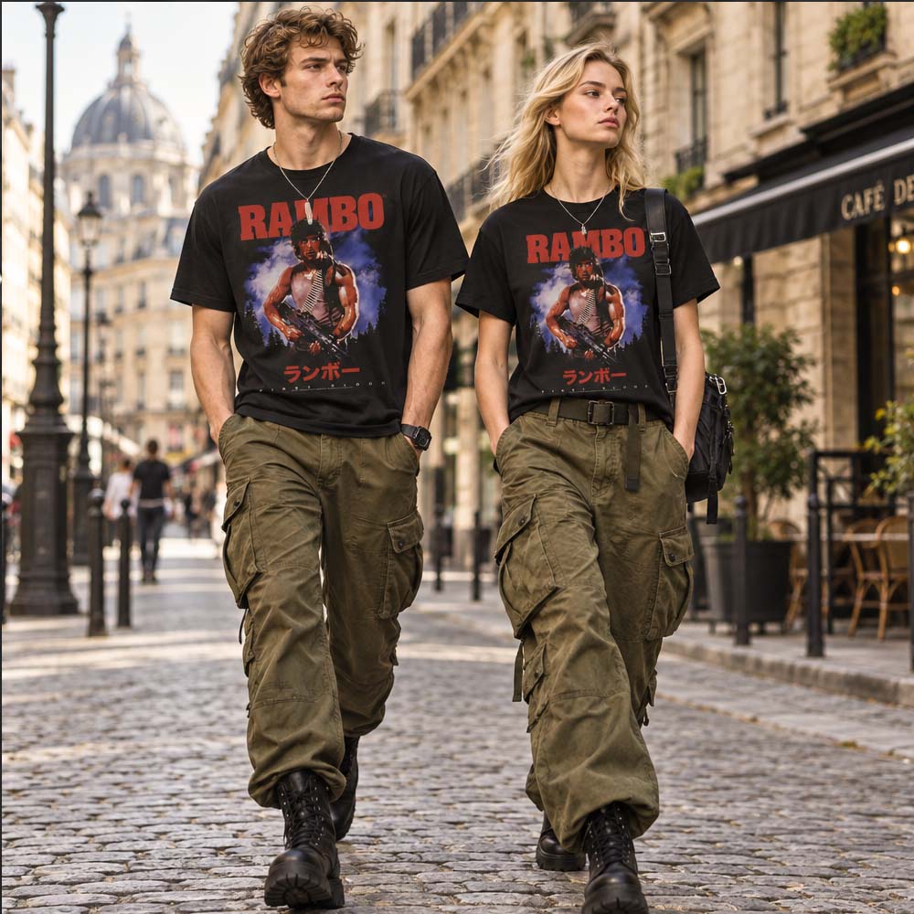 
                  
                    【予約商品】 RAMBO ランボー - FIRST BLOOD JAPANESE / Tシャツ / メンズ
                  
                