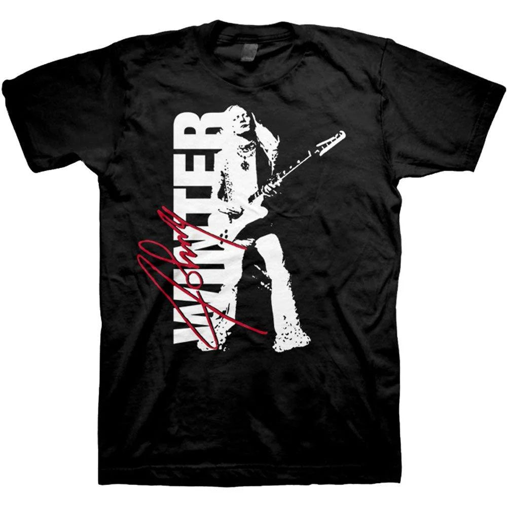 JOHNNY WINTER - Signature Photo