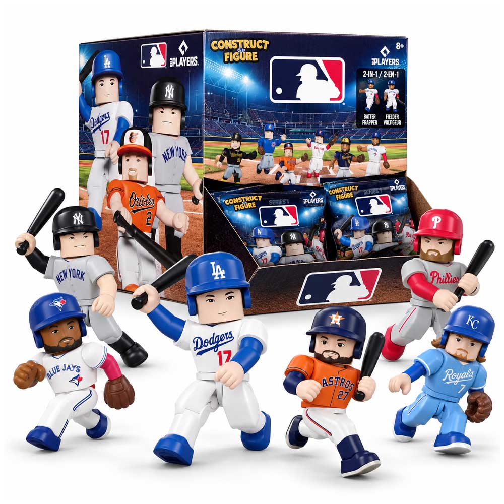 
                  
                    【予約商品】 MAJOR LEAGUE BASEBALL メジャーリーグ - MLB Construct-a-Figure Series 1 Blind Bag / Random Mini-Figure / フィギュア・人形
                  
                