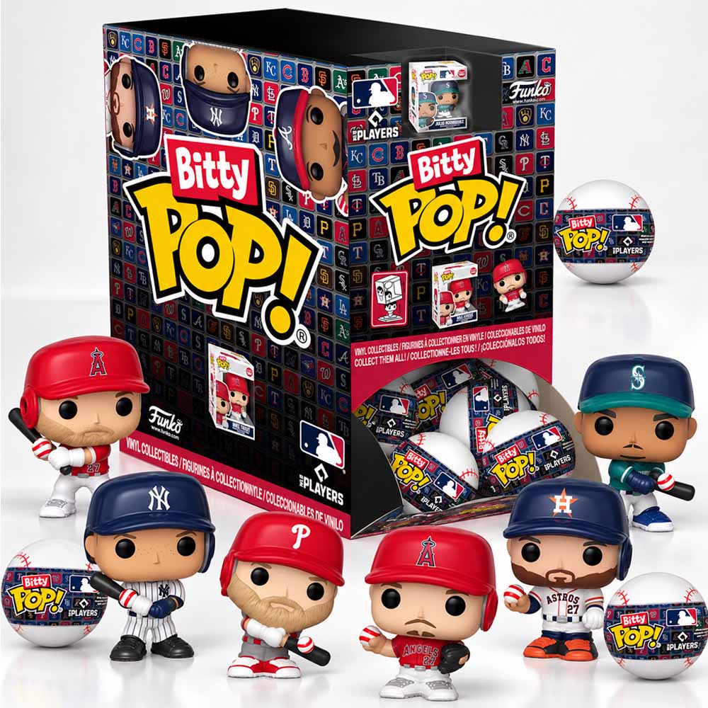 
                  
                    【予約商品】 MAJOR LEAGUE BASEBALL メジャーリーグ - Bitty Pop! Baseball Mini-Figure / Blind Pack / フィギュア・人形
                  
                