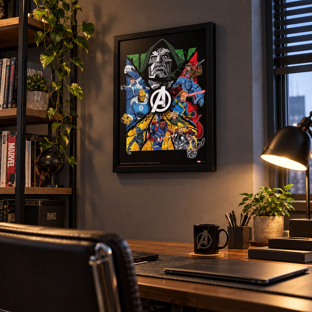 
                  
                    AVENGERS アベンジャーズ (ドゥームズデイ 12月18日 公開 ) - AVENGERS BADGE / インテリア額
                  
                