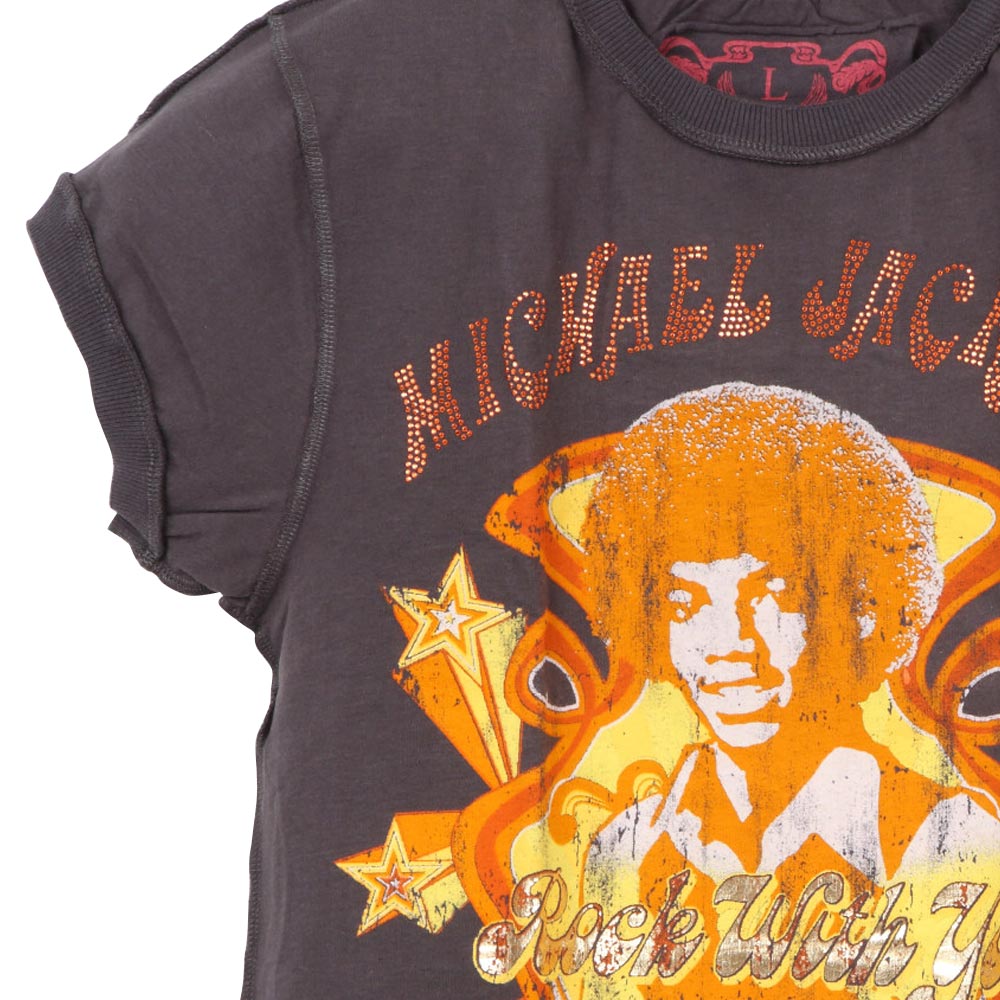 
                  
                    MICHAEL JACKSON マイケルジャクソン (伝記映画 2025年 公開 ) - ROCK WITH YOU / Amplified（ ブランド ） / Tシャツ / レディース
                  
                