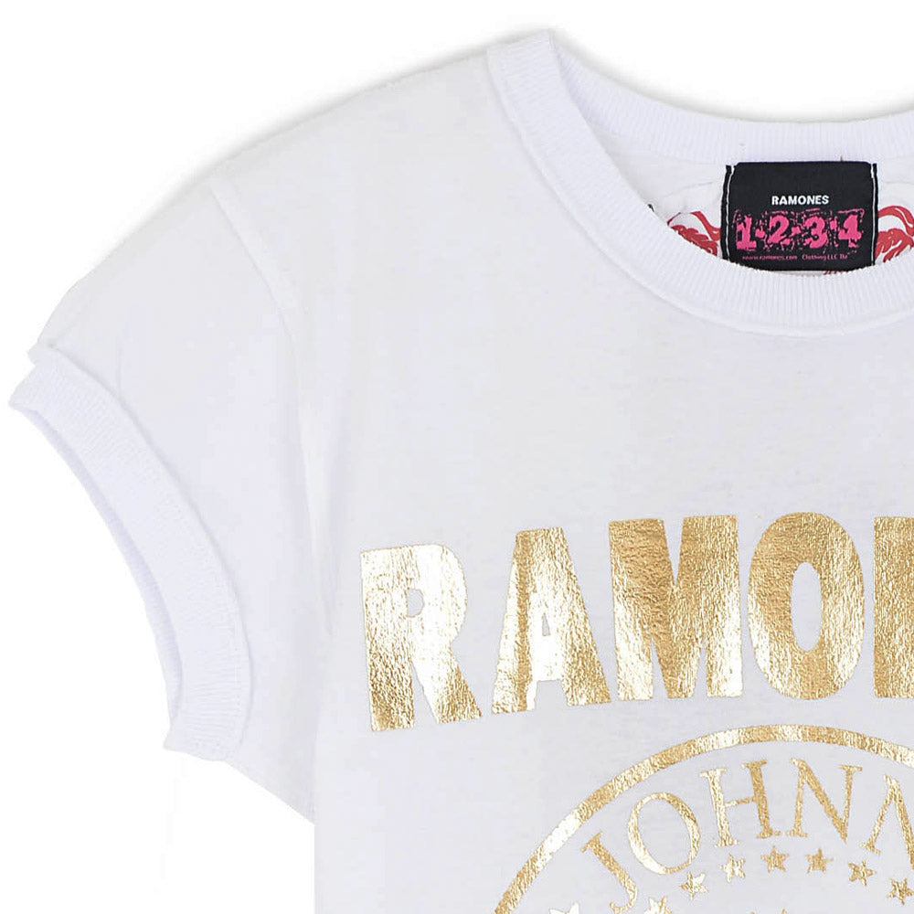 
                  
                    RAMONES ラモーンズ (結成 50周年 ) - Gold Foil / Amplified（ ブランド ） / Tシャツ / レディース
                  
                